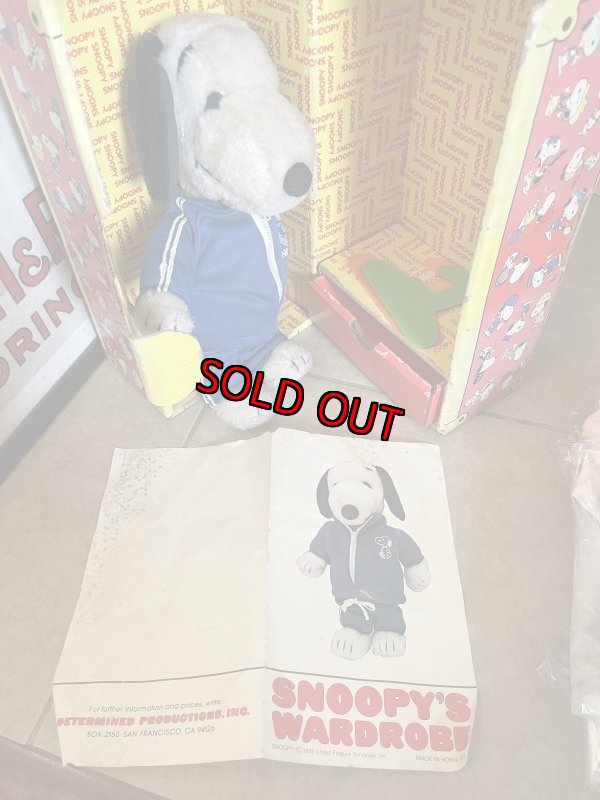 画像10: Snoopy Wardrobe box Clothes & Trunk box set / スヌーピー の洋服セット &  ワードローブ ボックス　トランクセット (10)