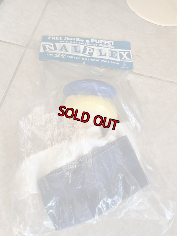 画像5: Dutch Boy Hand Puppet 60’s with bag / ダッチボーイ　ペイント　袋入りハンドパペット (5)