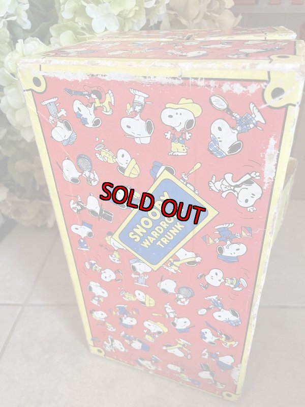 画像13: Snoopy Wardrobe box Clothes & Trunk box set / スヌーピー の洋服セット &  ワードローブ ボックス　トランクセット (13)