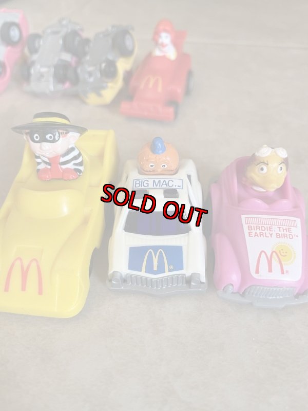 画像9: McDonald’s meal toy set of 7 / マクドナルドのミニカー　ミールトイ  80年代　7点セット (9)