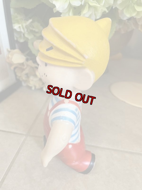 画像2: Dennis the Menace rubber doll 1959 /  わんぱくデニス　ソフビドール　ドール　 (2)