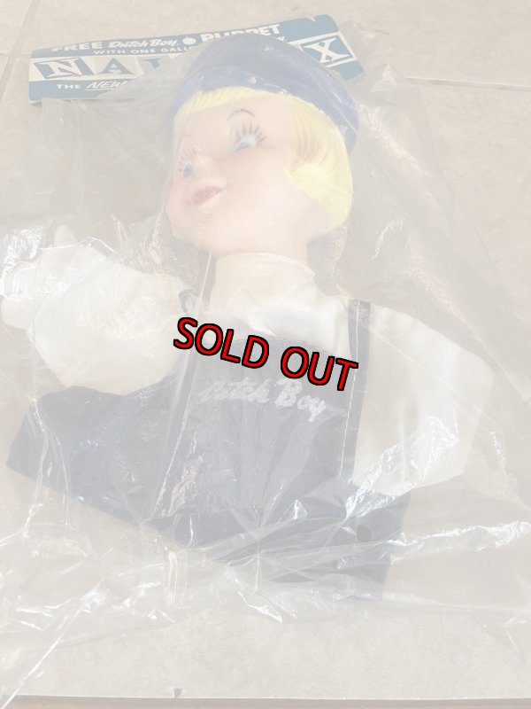 画像4: Dutch Boy Hand Puppet 60’s with bag / ダッチボーイ　ペイント　袋入りハンドパペット (4)