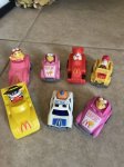 画像1: McDonald’s meal toy set of 7 / マクドナルドのミニカー　ミールトイ  80年代　7点セット (1)
