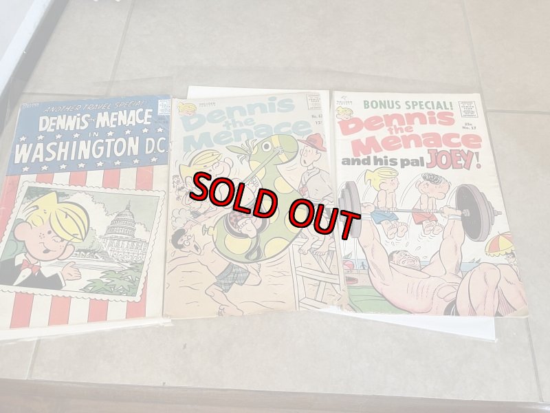 画像2: Dairy Queen Dennis The Menace  3 Books 1962,63 (B) / ディリークィーン　デニス　ザ　メナス　コミックブック　3冊セット (2)