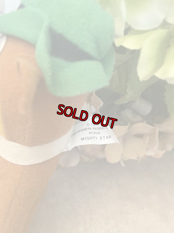 画像4: Hanna Barbera Yogi Bear Mighty Star Small Plush Doll 1980 / ハンナバーベラ　ヨギベア　ぬいぐるみ　マイティスター　1980年 (4)
