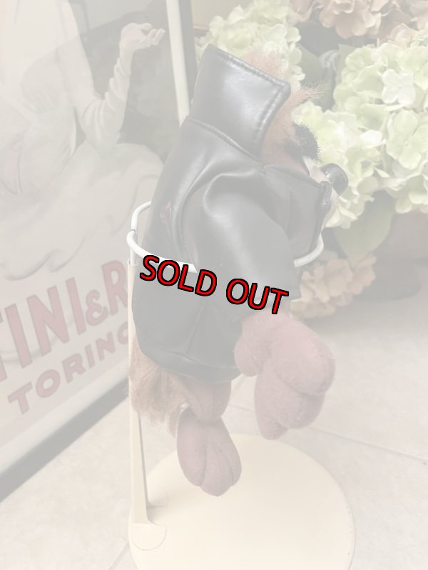 画像5:  Looney Tunes Tasmanian Devil Jacket  clothe Plush Doll (C) /  ルーニーテューンズ  タスマニアデビル　ジャケット着てる　ぬいぐるみ　 (5)