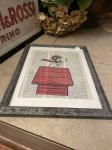 画像9: Peanuts Snoopy Red Baron wall Frame (A) / ピーナッツ　スヌーピー  レッドバロン　アートプリント　壁掛けフレーム (9)