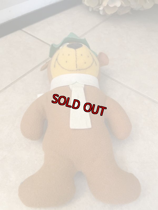 画像8: Hanna Barbera Yogi Bear Mighty Star Small Plush Doll 1980 / ハンナバーベラ　ヨギベア　ぬいぐるみ　マイティスター　1980年 (8)