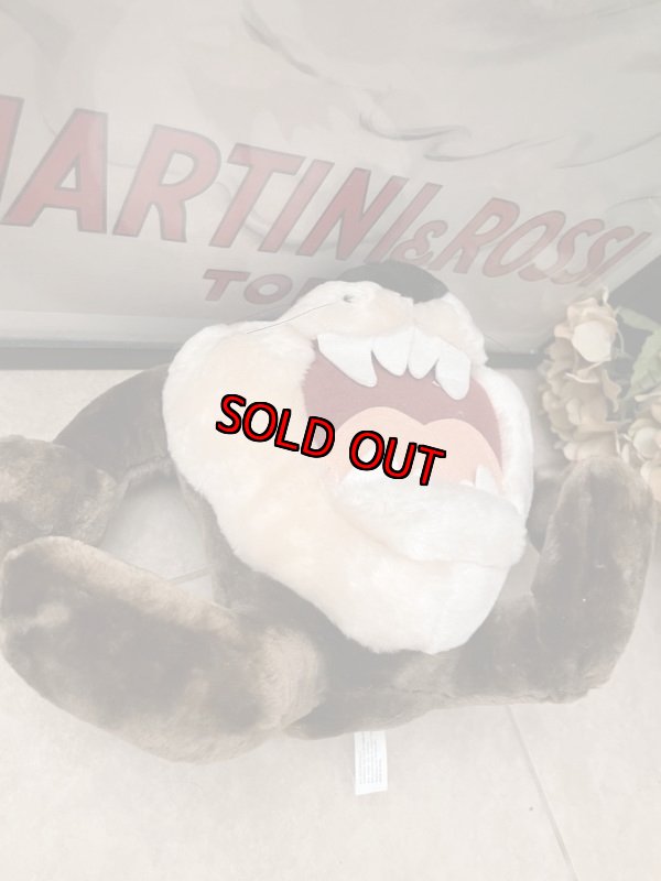 画像8:  Looney Tunes Tasmanian Devil Plush Doll (A) 1998 /  ルーニーテューンズ  タスマニアデビル ぬいぐるみ (8)