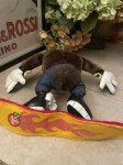 画像12:  Looney Tunes Tasmanian Devil snowboard Plush Doll (B) /  ルーニーテューンズ  タスマニアデビル　スノーボード　ぬいぐるみ　 (12)