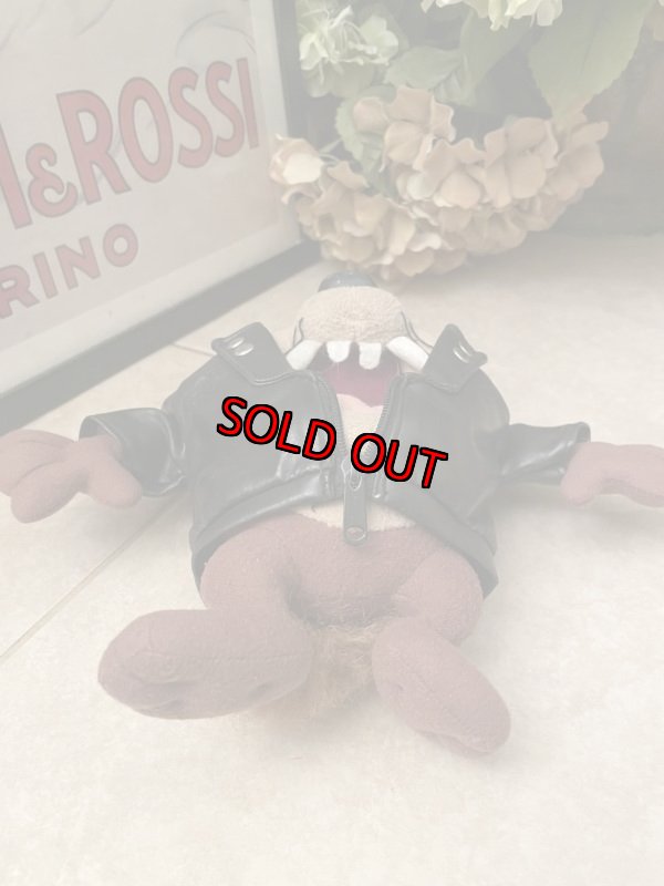 画像6:  Looney Tunes Tasmanian Devil Jacket  clothe Plush Doll (C) /  ルーニーテューンズ  タスマニアデビル　ジャケット着てる　ぬいぐるみ　 (6)