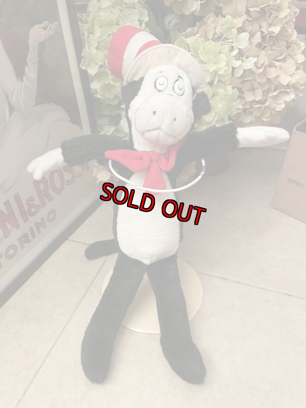 画像1: Cat in the Hat Stuffed Plush Doll / キャット・イン・ザ・ハット　ぬいぐるみ　 (1)