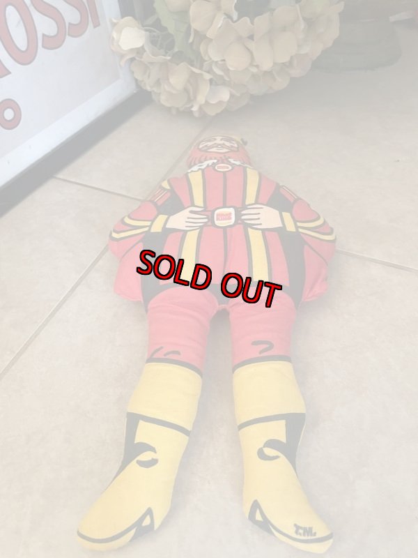 画像7: Burger King Skinny Pillow Doll (B) / バーガーキングのピロードール 70年代　スリム (7)