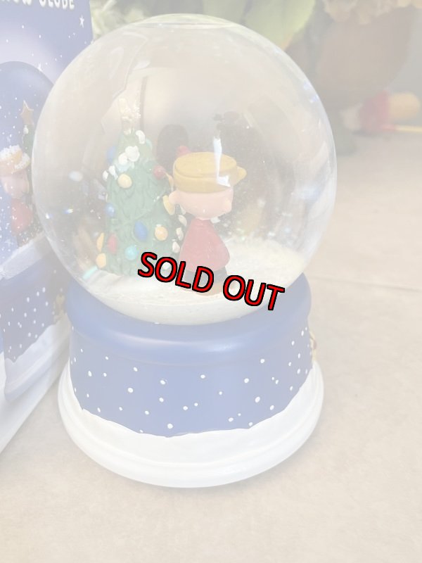 画像10: Peanuts Snoopy Christmas Snow Globe musical ball  with box / ピーナッツ、スヌーピー 箱入りスノーボールのオルゴール (10)