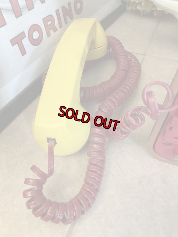 画像18: Snoopy & Woodstock plastic home telephone 1976 /  スヌーピー ウッドストックのプラスチック製 固定電話 電話機 (18)