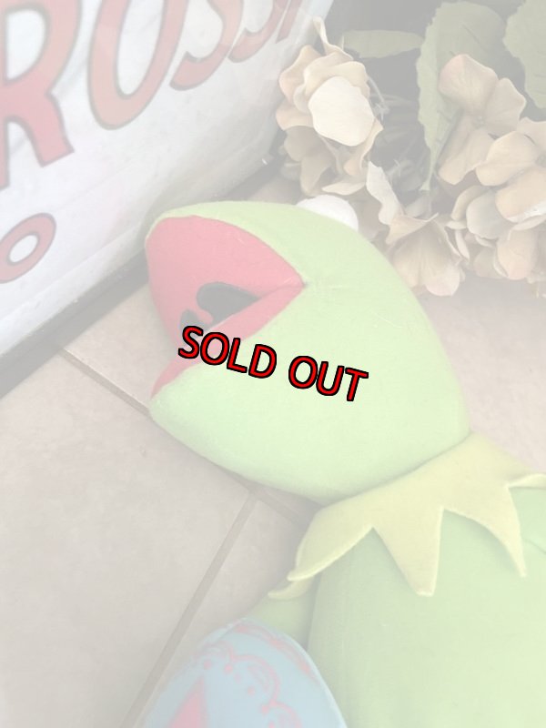 画像10: Kermit The Muppets Doll with Easter egg / カーミット、マペット　イースターエッグドール (10)