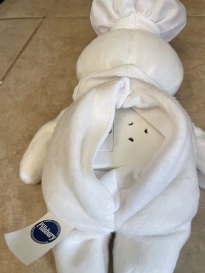 画像3: Phillsbury Dough Boy Battery Plush Doll 2012  / ピルズベリー　ドゥボーイ  電動ぬいぐるみ
