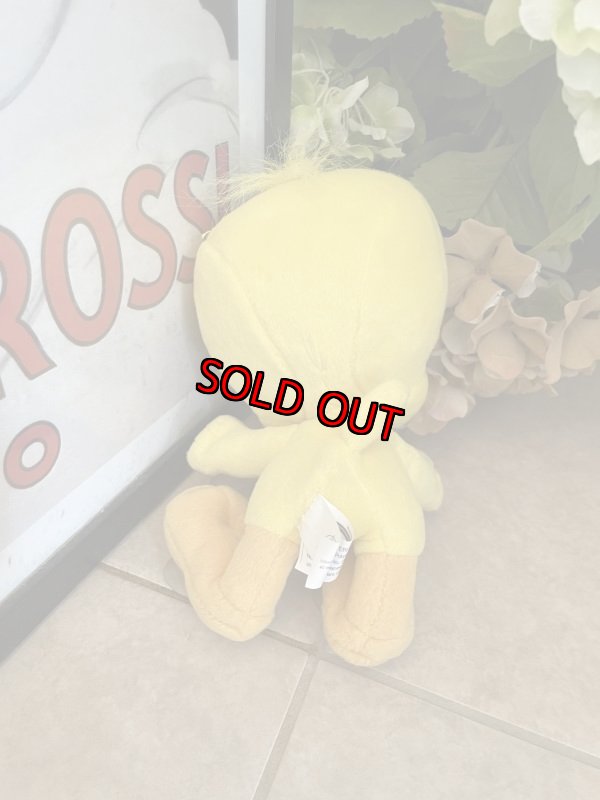画像3:  Looney Tunes Tweety Plush Doll (B) 1998 / ルーニーテューンズ   トゥイーティー 吸盤付きぬいぐるみ　 (3)
