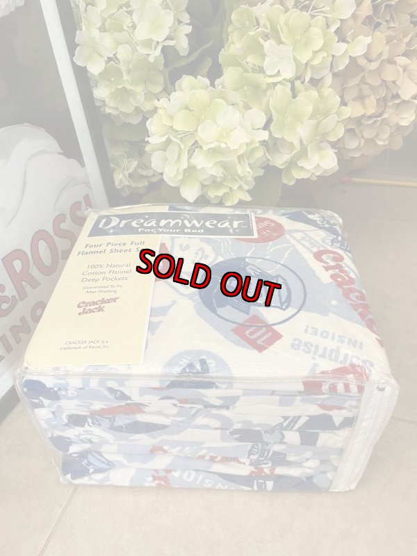 画像14: Cracker Jack Fabric Sheets set with bag / クラッカージャック 未開封!!シーツセット (14)
