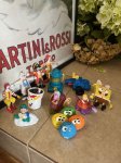 画像1: McDonald’s & fast food meal toy set of 12 / マクドナルド、他ファストフードのミールトイ  12点セット (1)