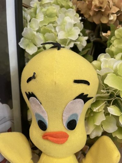 画像1:  Looney Tunes Tweety Plush Doll (A) /  ルーニーテューンズ   トゥイーティー ぬいぐるみ　