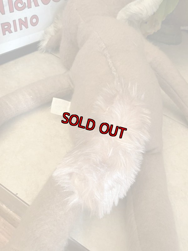 画像16: Looney Tunes  Wile. E. Coyote Plush Doll with tag 1971 / ルーニーチューンズ ワイリーコヨーテ ぬいぐるみ 1971年 (16)