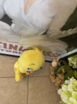 画像5:  Looney Tunes Tweety Plush Doll (B) 1998 / ルーニーテューンズ   トゥイーティー 吸盤付きぬいぐるみ　 (5)