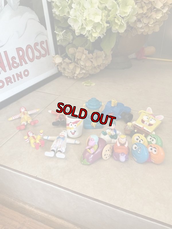 画像10: McDonald’s & fast food meal toy set of 12 / マクドナルド、他ファストフードのミールトイ  12点セット (10)