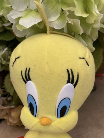 画像1:  Looney Tunes Tweety red gloves Plush Doll (C) / ルーニーテューンズ   トゥイーティー レッドグローブ　ボクシングぬいぐるみ　