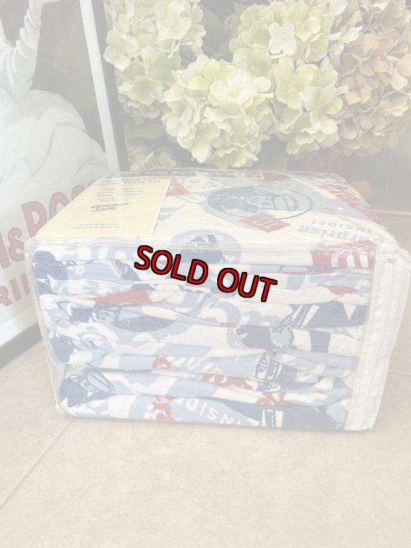 画像13: Cracker Jack Fabric Sheets set with bag / クラッカージャック 未開封!!シーツセット (13)
