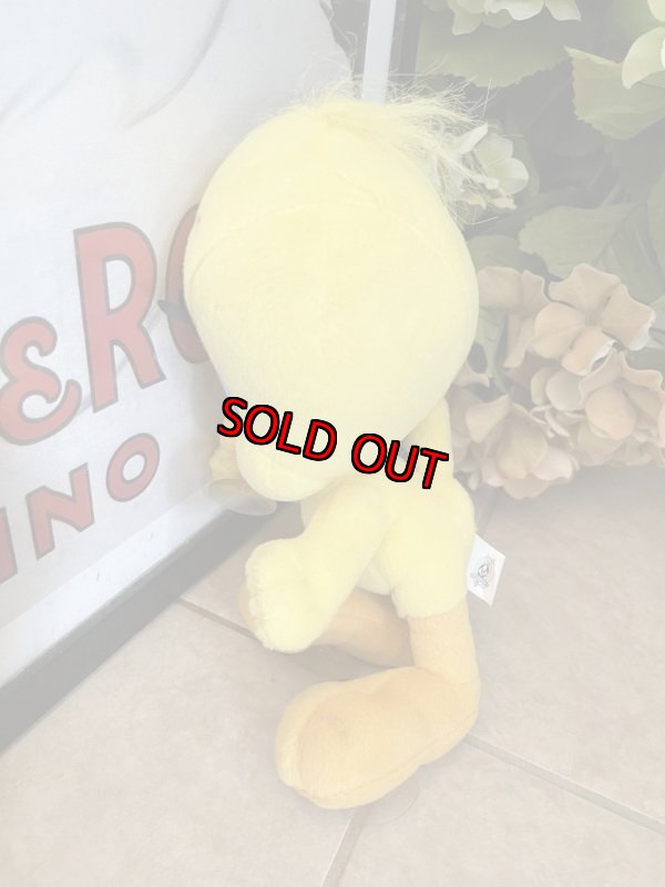 画像2:  Looney Tunes Tweety Plush Doll (B) 1998 / ルーニーテューンズ   トゥイーティー 吸盤付きぬいぐるみ　 (2)