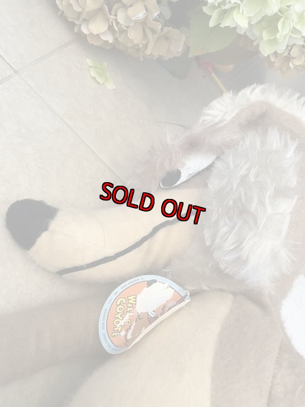 画像18: Looney Tunes  Wile. E. Coyote Plush Doll with tag 1971 / ルーニーチューンズ ワイリーコヨーテ ぬいぐるみ 1971年 (18)