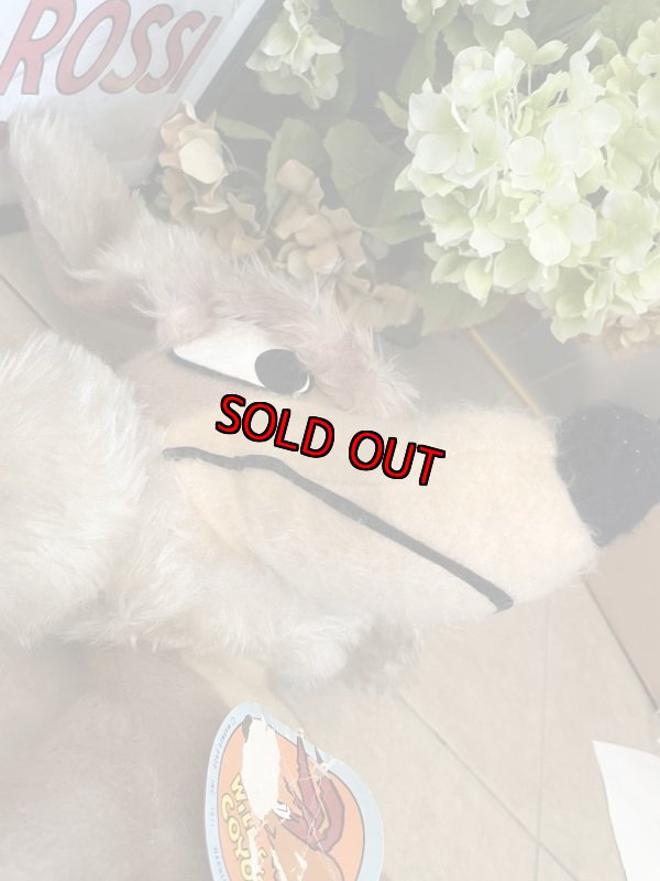 画像19: Looney Tunes  Wile. E. Coyote Plush Doll with tag 1971 / ルーニーチューンズ ワイリーコヨーテ ぬいぐるみ 1971年 (19)