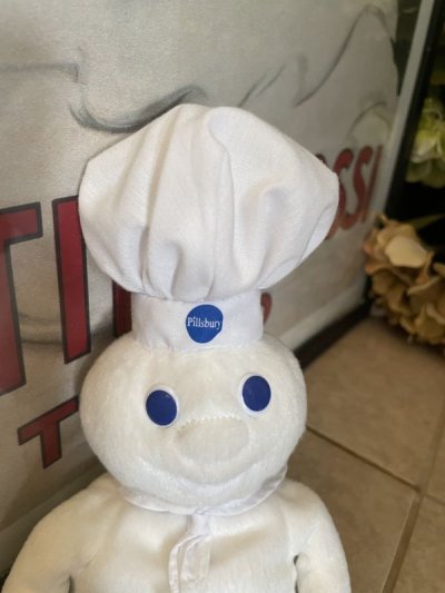 画像1: Phillsbury Dough Boy Battery Plush Doll 2012  / ピルズベリー　ドゥボーイ  電動ぬいぐるみ