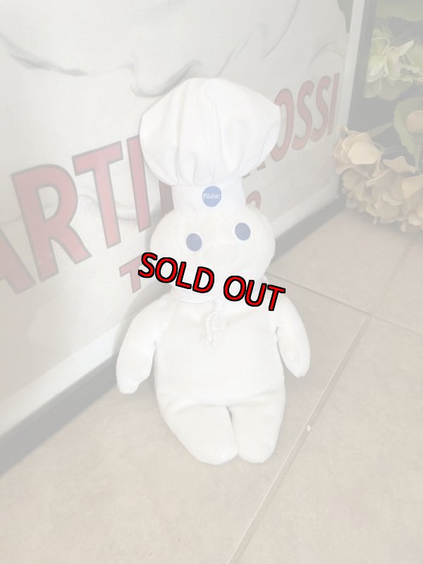 画像1: Phillsbury Dough Boy Battery Plush Doll 2012  / ピルズベリー　ドゥボーイ  電動ぬいぐるみ (1)
