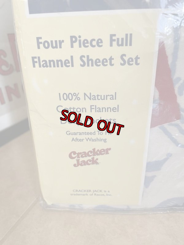 画像3: Cracker Jack Fabric Sheets set with bag / クラッカージャック 未開封!!シーツセット (3)