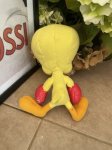 画像3:  Looney Tunes Tweety red gloves Plush Doll (C) / ルーニーテューンズ   トゥイーティー レッドグローブ　ボクシングぬいぐるみ　 (3)