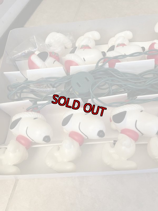 画像10: Peanuts Snoopy Ornament 10 Lights  with box (C) / ピーナッツ、スヌーピー　クリスマス　箱入りオーナメント　10ライト (10)