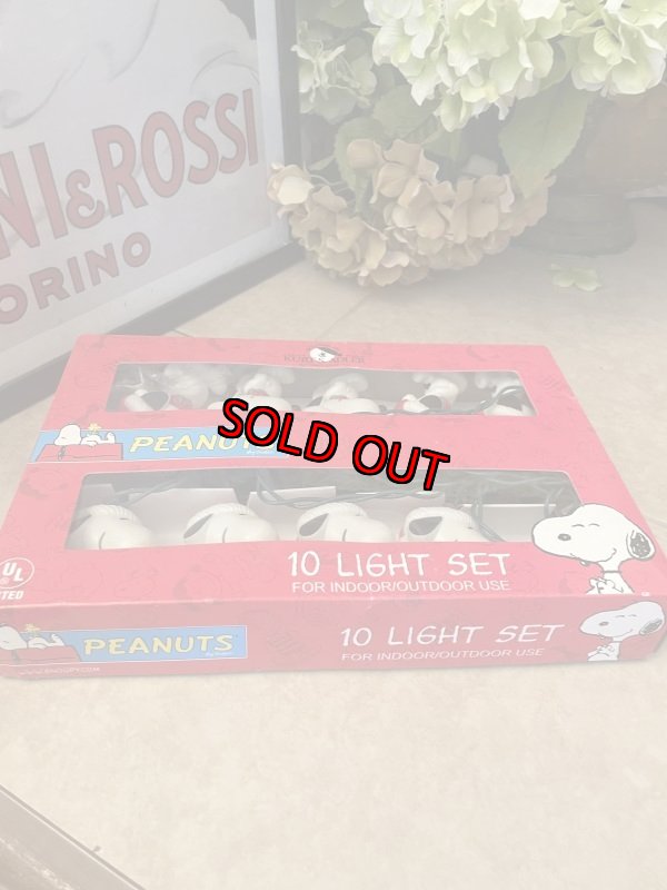 画像8: Peanuts Snoopy Ornament 10 Lights  with box (C) / ピーナッツ、スヌーピー　クリスマス　箱入りオーナメント　10ライト (8)