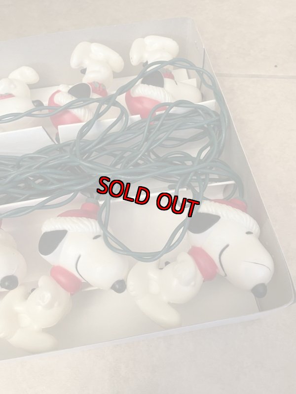 画像11: Peanuts Snoopy Ornament 10 Lights  with box (C) / ピーナッツ、スヌーピー　クリスマス　箱入りオーナメント　10ライト (11)