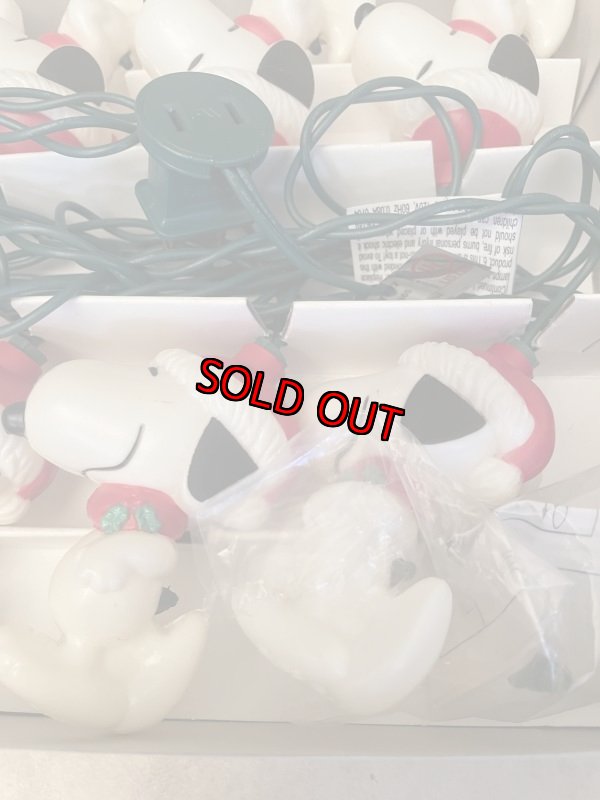 画像13: Peanuts Snoopy Ornament 10 Lights  with box (C) / ピーナッツ、スヌーピー　クリスマス　箱入りオーナメント　10ライト (13)