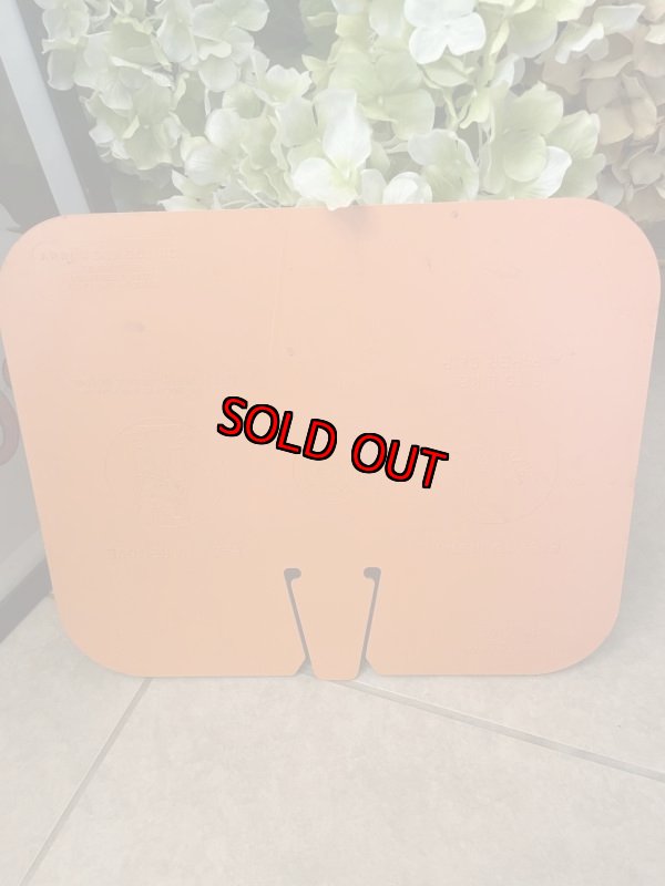 画像7: No Parking Plastic Orange Street Sign  / ノーパーキング　プラスチック製　オレンジサイン、看板、道路標識 (7)