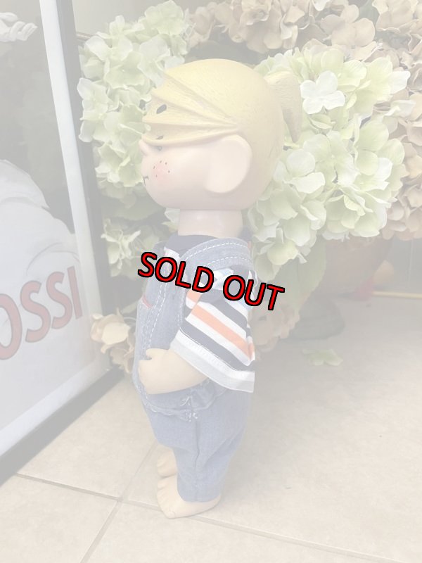 画像4: Dennis the Menace Rubber doll Overall (E) / わんぱくデニス　ラバードール　オーバーオール (4)