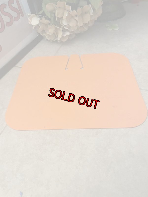 画像11: No Parking Plastic Orange Street Sign  / ノーパーキング　プラスチック製　オレンジサイン、看板、道路標識 (11)