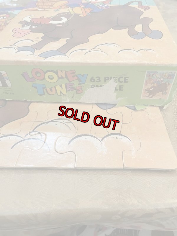 画像4: Warner Bros, Looney Tunes Box Puzzle 63 piece 1990 / ワーナーブラザーズ ルーニーチューンズ　63ピース　箱入りパズル　 (4)