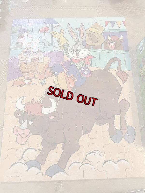 画像3: Warner Bros, Looney Tunes Box Puzzle 63 piece 1990 / ワーナーブラザーズ ルーニーチューンズ　63ピース　箱入りパズル　 (3)