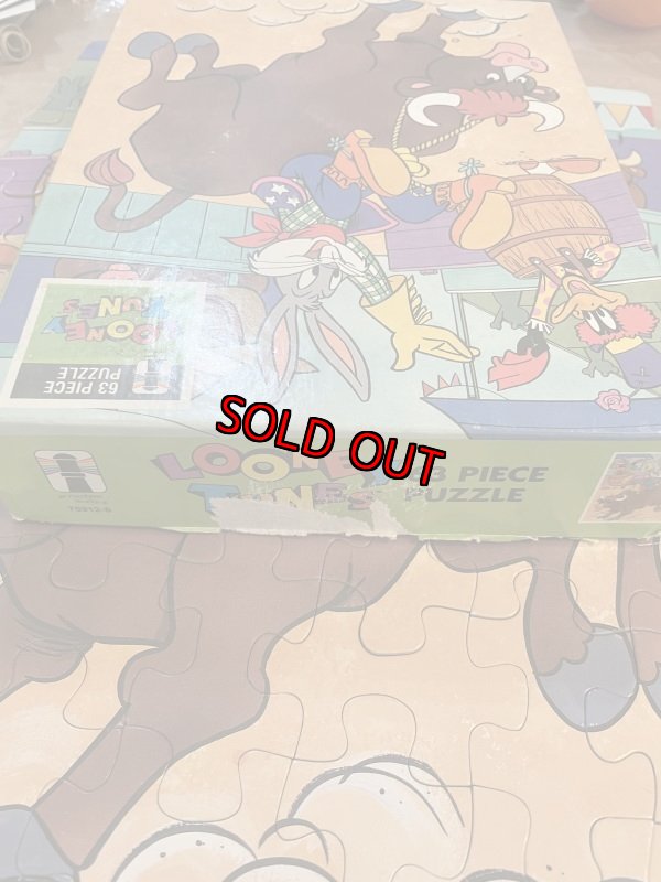 画像8: Warner Bros, Looney Tunes Box Puzzle 63 piece 1990 / ワーナーブラザーズ ルーニーチューンズ　63ピース　箱入りパズル　 (8)