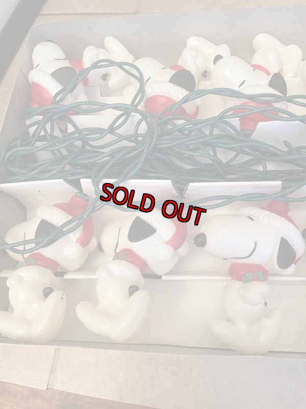 画像14: Peanuts Snoopy Ornament 10 Lights  with box (C) / ピーナッツ、スヌーピー　クリスマス　箱入りオーナメント　10ライト (14)