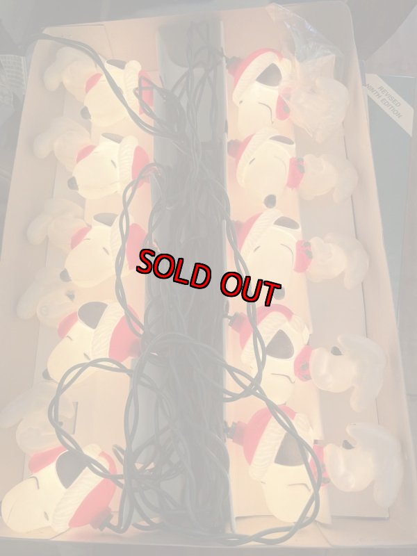 画像15: Peanuts Snoopy Ornament 10 Lights  with box (C) / ピーナッツ、スヌーピー　クリスマス　箱入りオーナメント　10ライト (15)