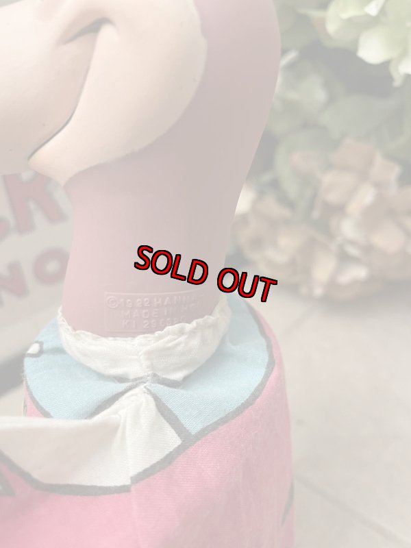 画像4: Flintstones Dino Rubber Face Hand Puppet Fabric 1982 / フリントストーン　ディノ　ラバーフェイス　パペット　布 (4)